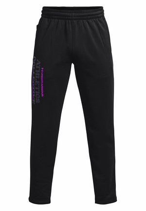 UA  - Tracksuit bottoms - black