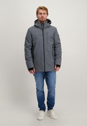 HARWICK - Wintermantel - mid grey