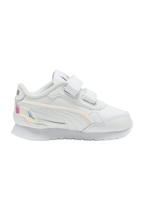 PUMA ST RUNNER V4 HOLO SNEAKERS - Zapatillas - white- white- silver — photo 6