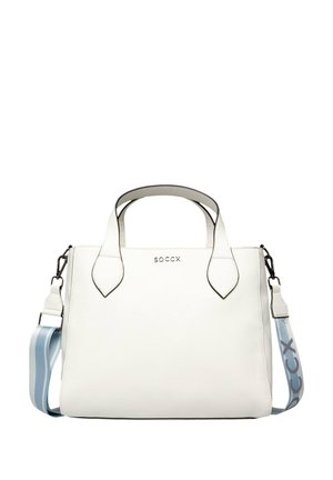 AUS MIT WECHSELGURT - Handtasche - white