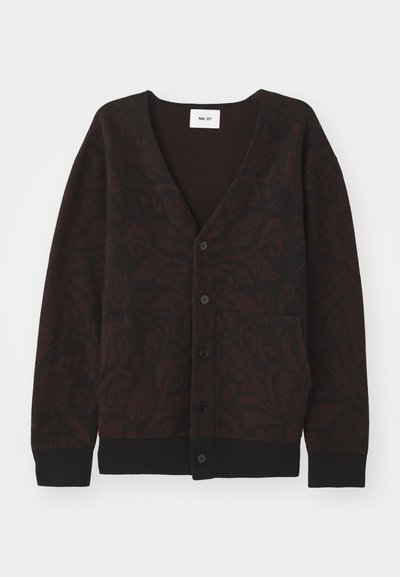 NN.07 MICHAEL CARDIGAN - Kardigán - black