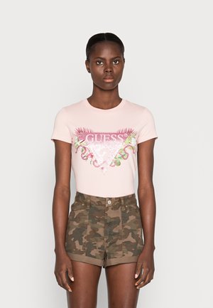 FLORIA TEE - T-shirt con stampa - pink roses