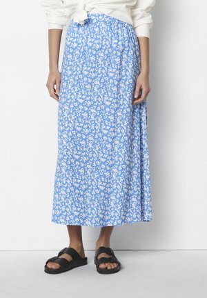 Falda acampanada - blue