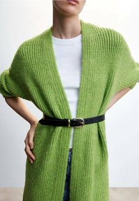 Mango Chaqueta de punto - green