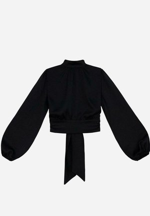 THE-ARE CON ESPALDA ABIERTA - Blouse - negr