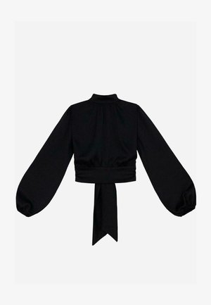 THE-ARE CON ESPALDA ABIERTA - Blouse - negr