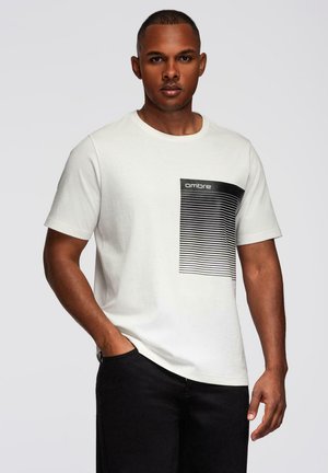 T-Shirt print - white