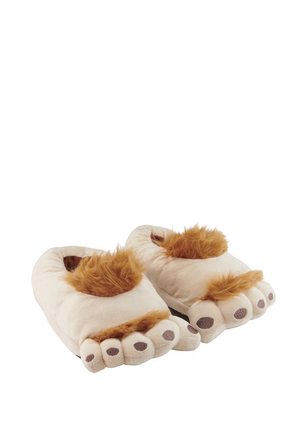 HALBLING FÜSSE HOBBIT PLÜSCH  - Hausschuh - braun