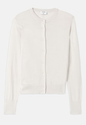 CARDIGAN - Strickjacke - cream white