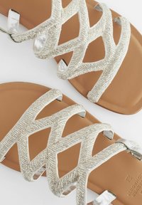 Next FOREVER COMFORT BEADED - Sandalai - white