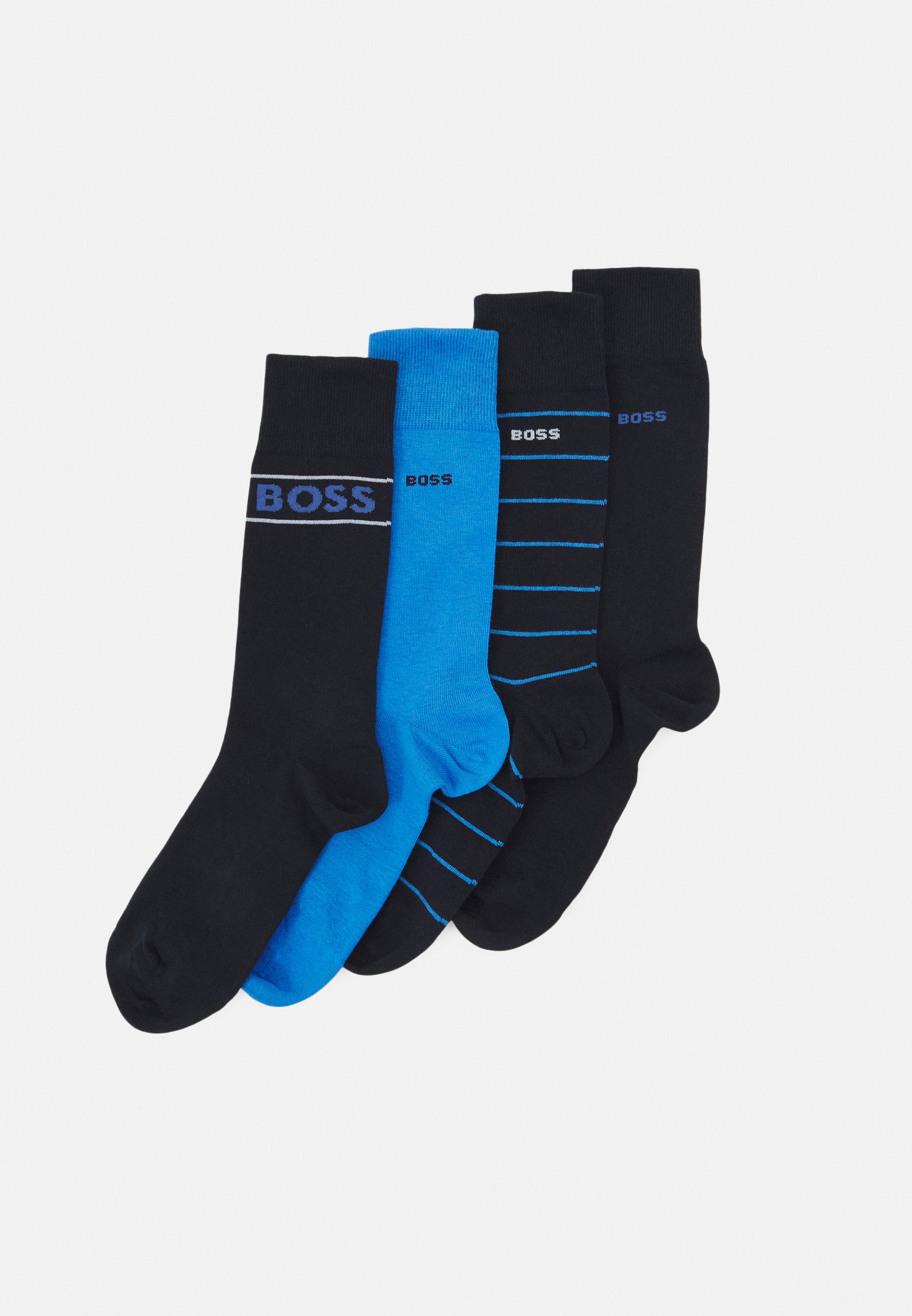 Calze Uomo BOSS 2 Pezzi – Misto Cotone – Scuro Autunno Inverno – Taglia 40-46 – Regalo Set