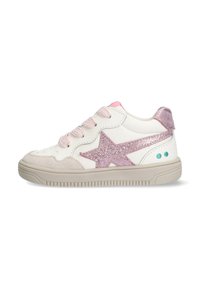 BunniesJR - MAARTJE MELLOW - Babyschoenen - wit roze Miniatuurafbeelding 1