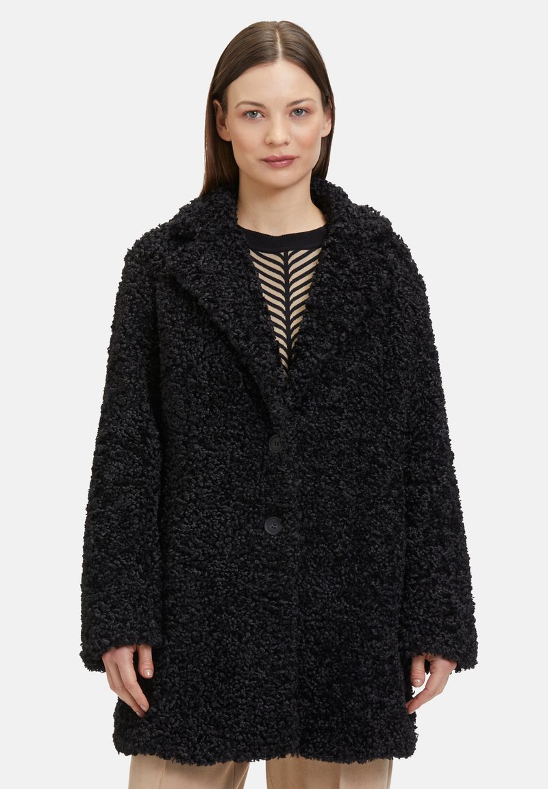 Betty & Co MIT REVERSKRAGEN - Cappotto invernale - schwarz
