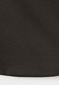 Close-up of dark brown textured fabric with a fine woven pattern and soft appearance.