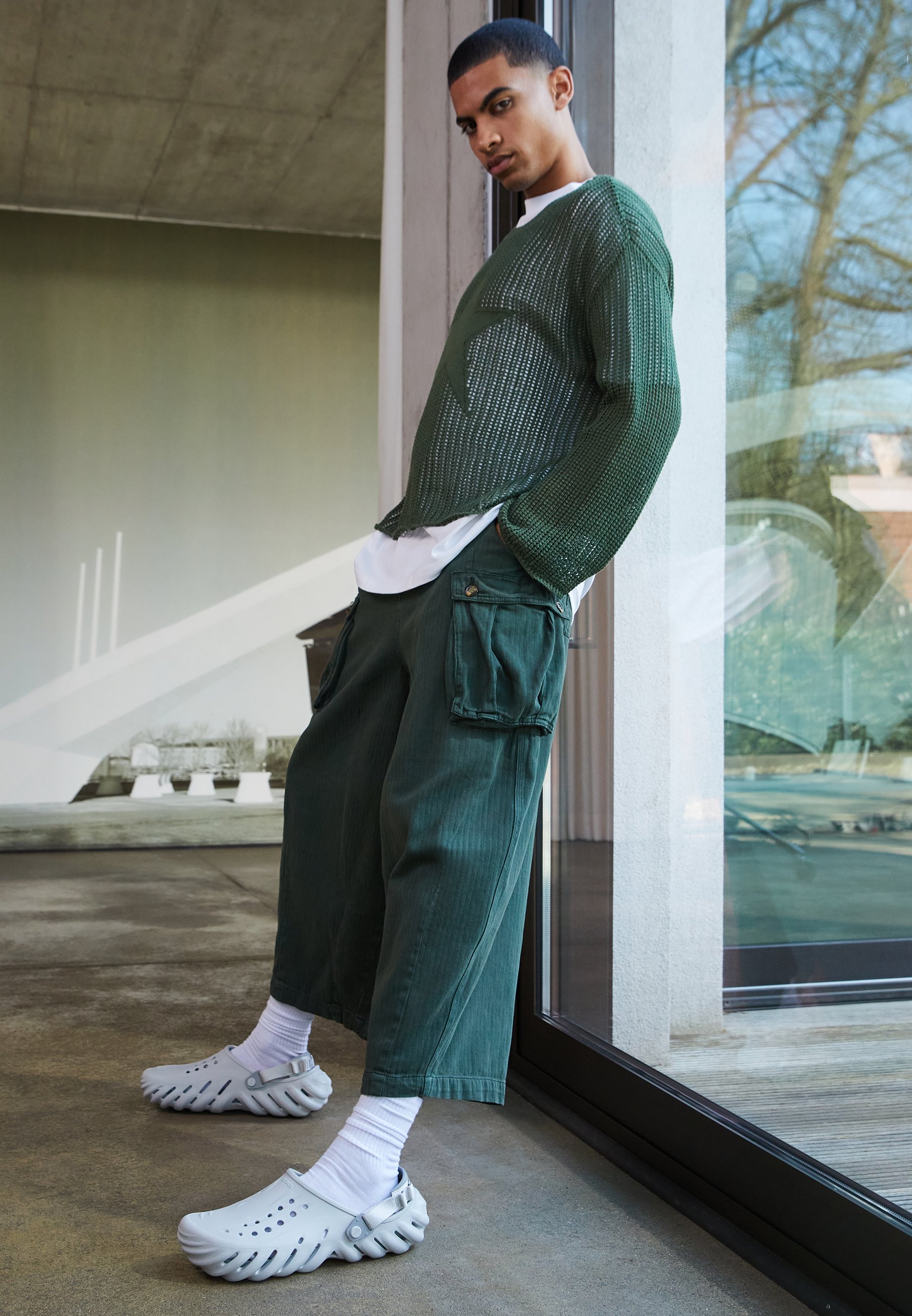 Echo Tenis Crocs Street Style Mens Ugg Sweater Crocs ECHO UNISEX