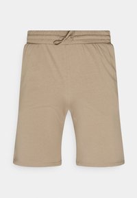 Pier One 3 PACK - Calças de pijama - dark blue/yellow/taupe