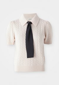 PULL AVEC NOEUD EN TISSU - Pikeepaita - ecru