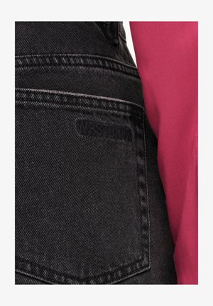 WRSTBHVR, Short en jean - black washed