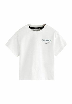 REGULAR FIT-UNDERGROUND CREW - T-Shirt print - white