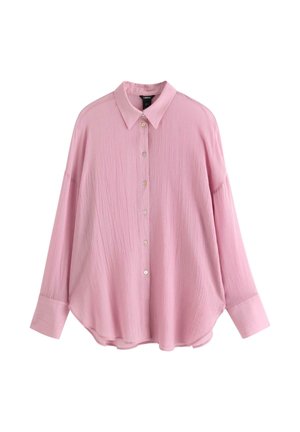 Lindex, LINDEX SHEER BLOUSE LINDEX - Skjortebluser - light dusty pink