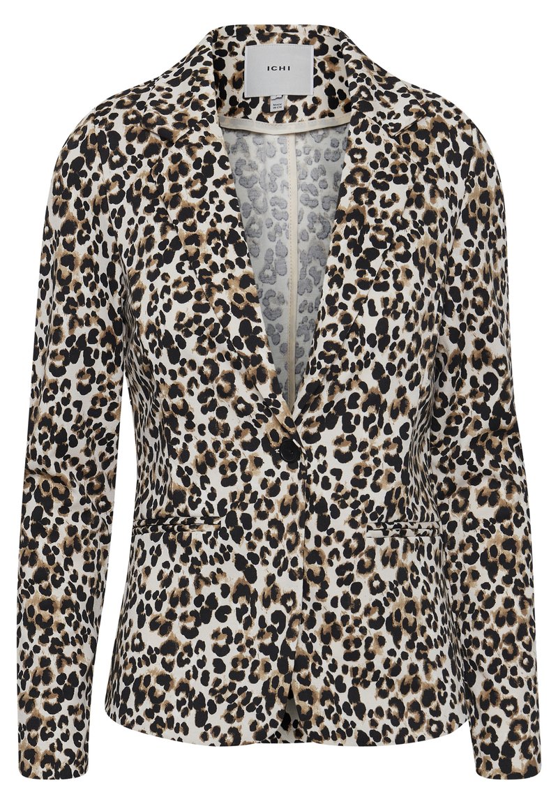ICHI IHKATE PRINT BL12 - Blazer - leo mix/braun - Zalando.de