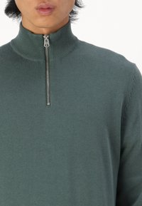 Only & Sons ONSALEX HALF ZIP - Pulover - chinois green