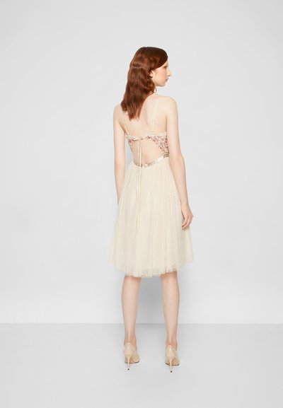 Needle & Thread ELSIE CAMI MIDI DRESS - Vestido de cocktail / Vestido de festa - champagne
