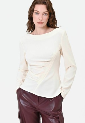 Rinascimento, BLUSA TINTA UNITA - Camicetta - white