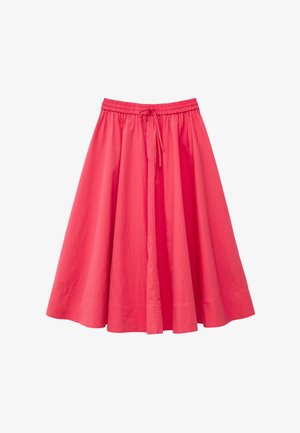 & OTHER STORIES, & OTHER STORIES GATHERED A-LINE MAXI SKIRT - Jupe trapèze - red