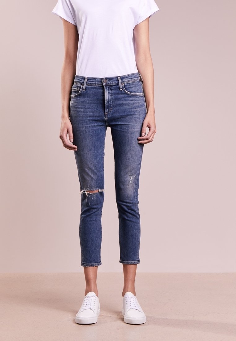 Citizens of Humanity Vaqueros pitillo - blue denim