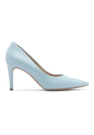 Højhælede pumps - blue