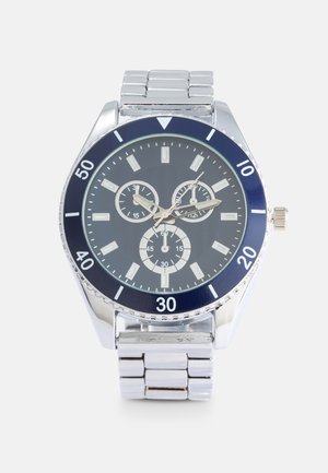 UNISEX - Kronograf - silver-coloured/blue