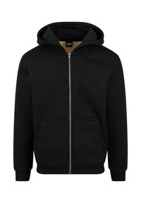 BONDED ZIP  - Majica s kapuljačom i patentnim zatvaračem - black