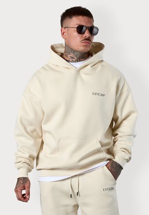Kapuzenpullover - beige