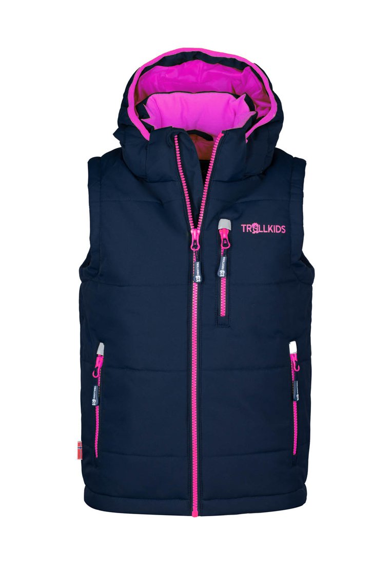 Trollkids Bodywarmer donkerblauw Trollkids Bodywarmer donkerblauw