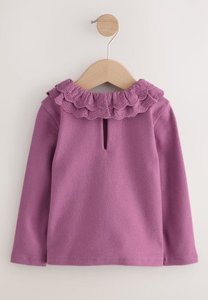Next REGULAR FIT - COLLAR  - Longsleeve - purple