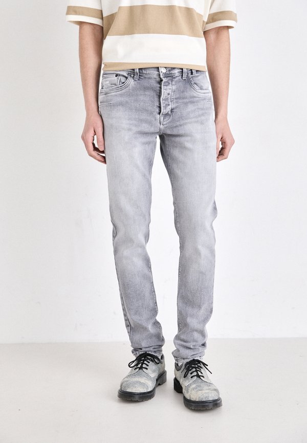 SERVANDO MID RISE - Slim fit jeans - lario wash