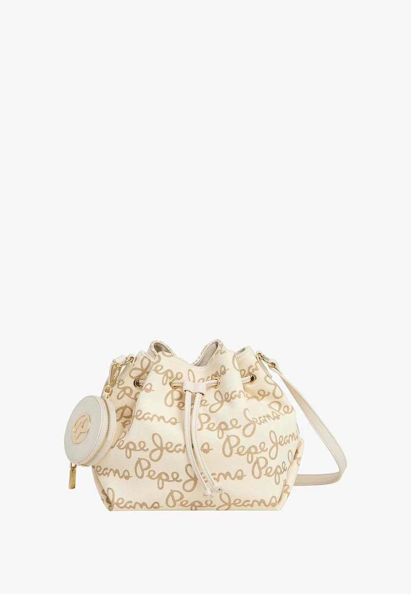 Pepe Jeans GIULIA - Soma ar siksnu pāri ķermenim - ivory white