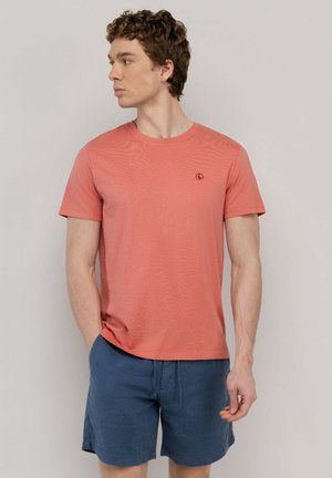 El Ganso, CAMISETA BÁSICA GARMENT DYED - Camiseta básica - rojo