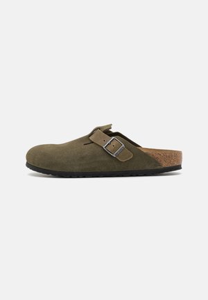 Birkenstock BOSTON LEVE/LEOI  - Pantuflas - thyme