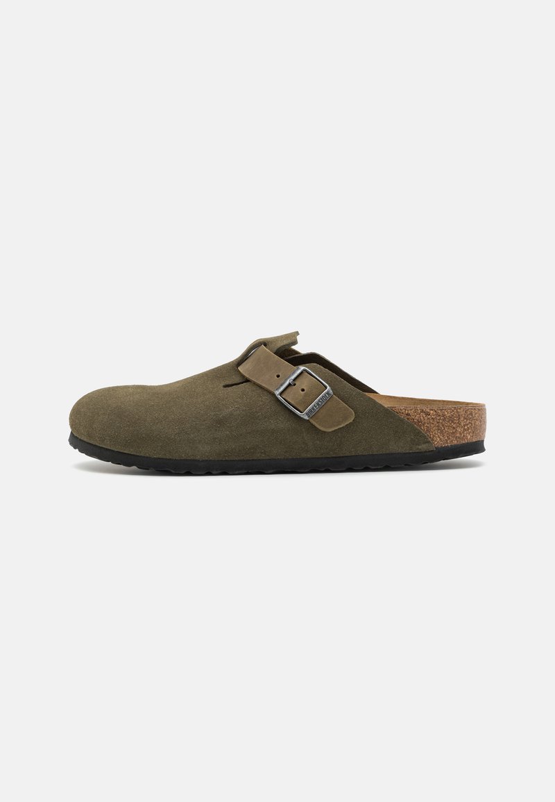Birkenstock BOSTON LEVE/LEOI - Pantoffels - thyme