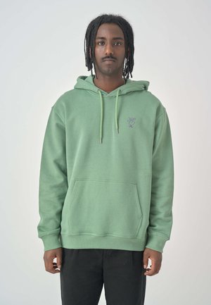 SKETCH GULL - Kapuzenpullover - comfrey green