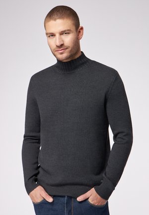 Strickpullover - dunkelgrau