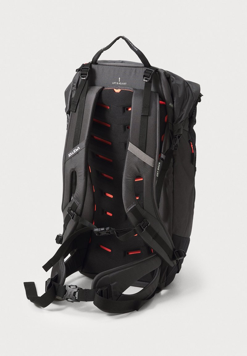 Sac à Dos De Randonnée Salewa 32 BP - 30-39L Noir - Nylon, Avec Housse De Pluie - Neuf