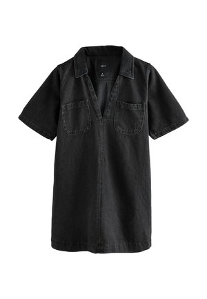 TALL FIT FRONT POCKET - Farkkumekko - black