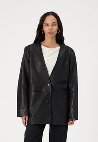 Selected Femme SLFAMALIA  - Nahkatakki - black