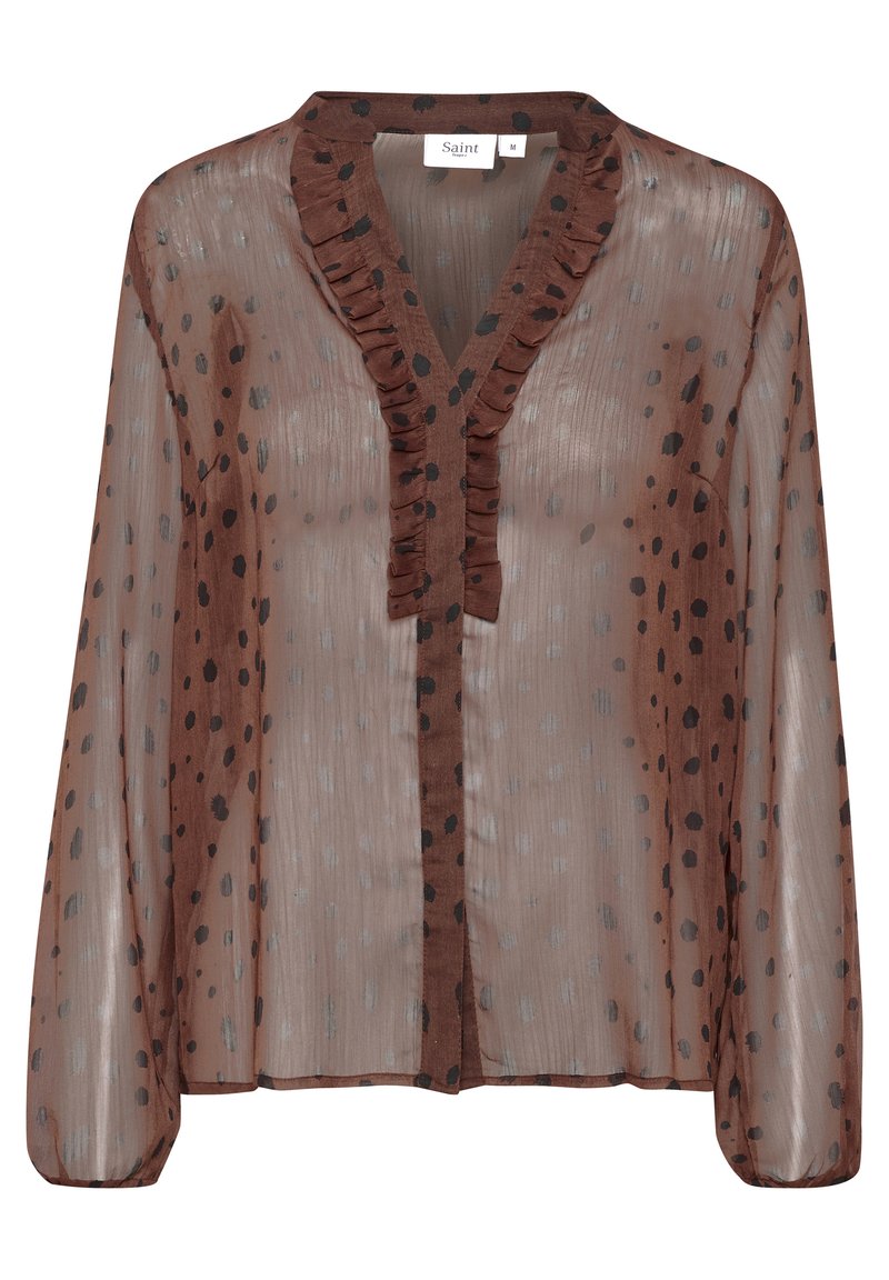 Saint Tropez Blouse bruin