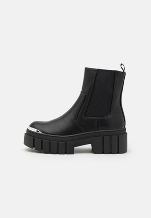 Even&Odd, Bottines à plateau - black