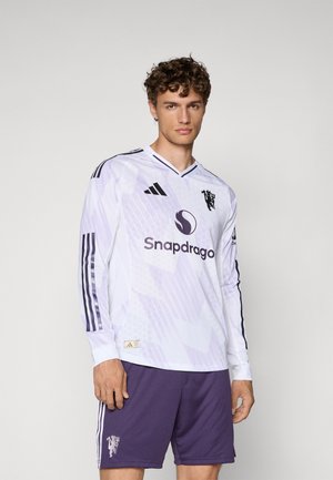 adidas Performance MANCHESTER UNITED AWAY AUTHENTIC LONGSLEEVE - Keepers T-shirt - white
