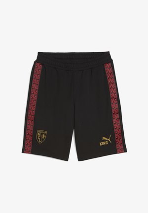 RC LENS KING - Sportiniai šortai - black matte gold-coloured